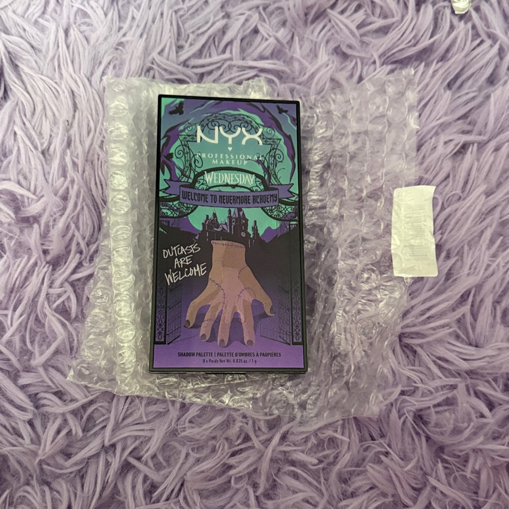 NYX Professional Makeup Wednesday Palette - Purple and Black